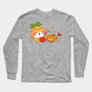 Shiba Pineapple Long Sleeve T-Shirt